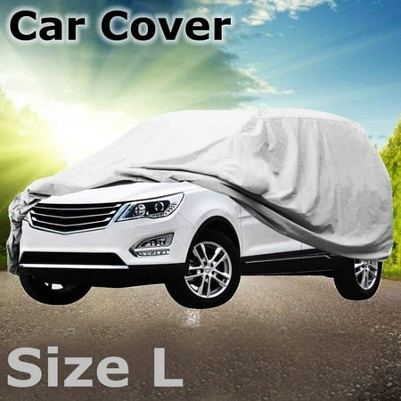 Universal SUV Car Cover - Fully Breathable Outdoor Rain And Snow Proof Dustproof Car Cover Sun Protection UV Protection Vehicle Cover Four