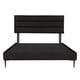 thumbnail image 2 of Box Base cama Slim Matrimonial + Cabecera Logan Negro, 2 of 6