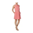 thumbnail image 1 of GH Bass & Co. Vestido camisero con lazo para mujer, rosa, grande, 1 of 1