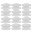 thumbnail image 3 of 20 piezas de engranajes de polea de correa de plástico, accesorios de modelo de plástico para DIY, robots, coches, RC, coche de juguete, avión, herramientas, blanco, 3 of 5
