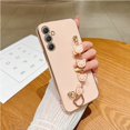 thumbnail image 1 of Funda De Teléfono Con Revestimiento De Pulsera De Oso para Samsung Galaxy 34 Para A34 A54 5G A21S A20S A10 A10S A12 A13 A14 A750 A23 A01 A02 A03 A04 Trasera Con Soporte, 1 of 4