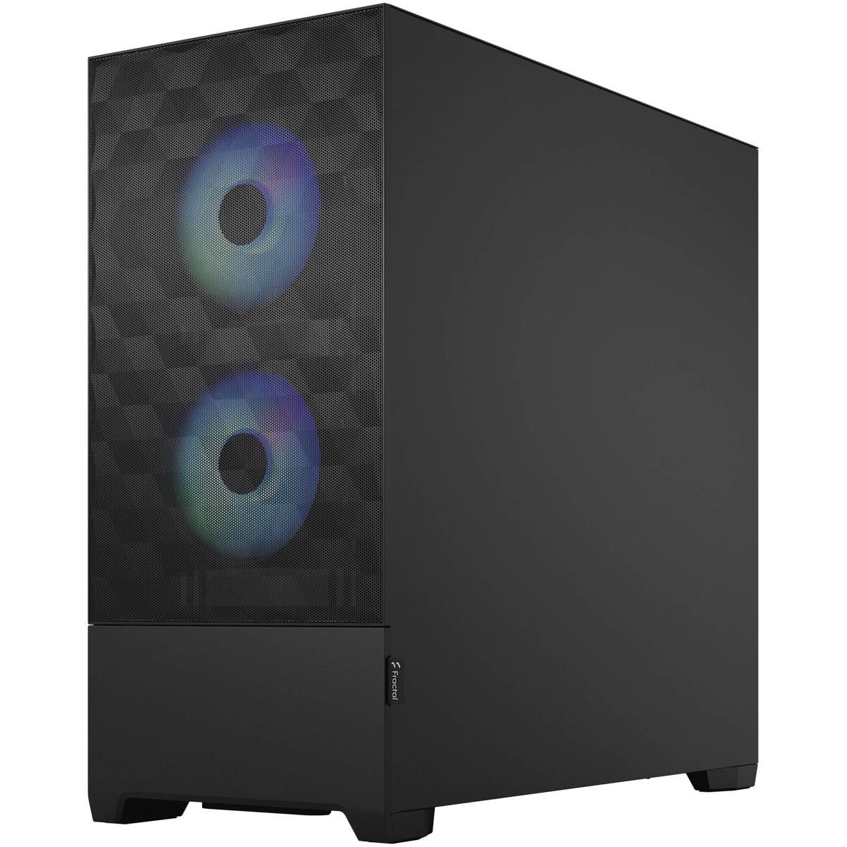 Fractal Design Pop Air RGB Black TG ATX High-Airflow Clear Tempered Glass Window Mid Tower Computer Case