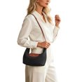 thumbnail image 2 of Small Crossbody Bags for Women Convertible Small Underarm Bag with 2 Straps | Zipper Closure Minimalist Dumpling Design, 2 of 5