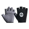 thumbnail image 5 of sunsanly 1 Pair Half-finger Cycling Gloves with Shock-Absorbing Pads Breathable Wear Resistant Bicycle Gloves with Fastener Tape, 5 of 7