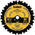 thumbnail image 1 of Hoja de sierra circular DEWALT DWA161218, 18 dientes, 6.5 pulgadas, 1 of 5