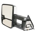 thumbnail image 3 of Ikon Motorsports Compatible with 88-98 C1500 Towing Mirrors Power Turn Signal Arrow Clearance Lamp Chrome, 3 of 4