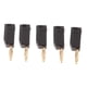 thumbnail image 1 of 5 conectores de prueba tipo banana de 2 mm apilables, chapados en oro, para soldar negro, 1 of 7
