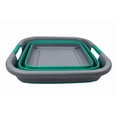 thumbnail image 2 of SAMMART Collapsible Plastic Laundry Basket with Wheels 39L (10.3 Gallons) -Foldable Pop Up Storage Container for Laundry, Camping & Home, 2 of 7