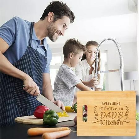 

YuXinYang Kitchen Tools Gift For Father s Day Gift For Grandpa Grandpa And Father Dining Board Chopping Board Household Kitchen Supplies Decorative Board Cooking
