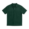 thumbnail image 5 of KeShDi Men's Shirts Polo Shirts Men's Colorblock Short Sleeve Shirt In Breathable Fabric with Classic Collar Green M, 5 of 7