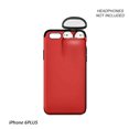 thumbnail image 1 of Reemplazo de la caja del soporte del auricular de la cubierta protectora de los auriculares inalámbricos del teléfono para el iPhone 6 más Monstrate EL4374-22B, 1 of 2