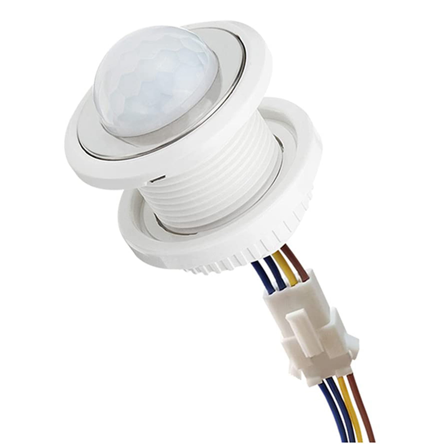 Læge Andragende røveri Mini Motion Sensor Light Switch 110-220V PIR Sensor Smart Detection Time  Delay Adjustable Infrared Induction Detector - Walmart.com