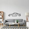 thumbnail image 3 of Large Corvette Silhouette Metal Wall Art - Unique American Sport Car Wall Decor, Corvette Sign, American Sport Car, Wall Art Art Indoor Outdoor Wall Hanging, Gift for Boyfriend (A,15.74x3.93inch), 3 of 5