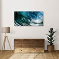 thumbnail image 6 of Epic Art 'The Wave' by Photoinc Studio, Acrylic Glass Wall Art, 48"x24", 6 of 8
