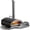 Black, variant on Deco Chef Outdoor Pizza Oven with 2-in-1 Pizza and Grill Oven Functionality, 13\" Pizza Stone, Portable 3-Layer Stainless Steel Construction, Pizza Peel, Dough Scraper, Scoop, Slotted Grill
