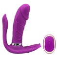 thumbnail image 1 of Portable Women's Fun Wireless Remote Control Invisible Underwear Butterflies Wearing Jumping Eggs G-Spot Backyard Warming Masturbation Device, 1 of 9