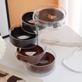 thumbnail image 5 of Organizador Giratorio de Cinturones de Varios Niveles - Vitrina Transparente para Cinturones, Collares y Joyas de Mujer - Estilo Contemporáneo, 5 of 5