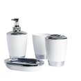 thumbnail image 4 of Injueey Juego de baño de 6 piezas, contenedor de accesorios, dispensador de jabonera, vaso, soporte para cepillo de Juegos de accesorios de baño No.2, 4 of 6