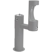 Elkay Lk4420bf1lfrk Ezh20 14" Floor Mounted Outdoor Bottle Filling Station - Grey