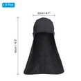 thumbnail image 2 of Uxcell Sun Shade Hat Neck Shade, 3 Pack Cooling Skull Cap Fishing Hats for Hiking, Black, 2 of 6