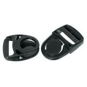 Craft County Plastic Swivel Side Release Buckle - Nylon Webbing Straps