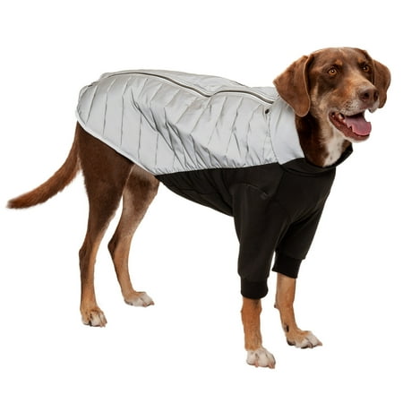 UPC: 0842229129472 | FurHaven Pet Products Water-Repellent Pro-Fit Dog Coat – Chrome Large