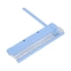 thumbnail image 2 of Emoshayoga Cortador de papel pequeño, cortador de papel portátil, recortador de papel A4 con hoja incisiva, 2 piezas, antideslizante, seguro, fácil operación para el hogar, la escuela y la oficina, 2 of 5