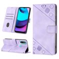 thumbnail image 1 of Compatible with Motorola Moto E30/ E40 Classic Embossed PU Leather Case with Card Holder Shockproof Cover, 1 of 5