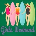 thumbnail image 3 of CafePress - Girls Weekend Women's Classic T Shirt - Women's Traditional Fit Dark T-Shirt, 3 of 4