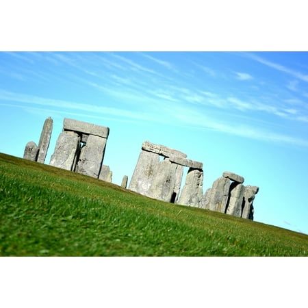 LAMINATED POSTER The Stones View England Stonehenge Sculpture Grass Poster Print 24 x