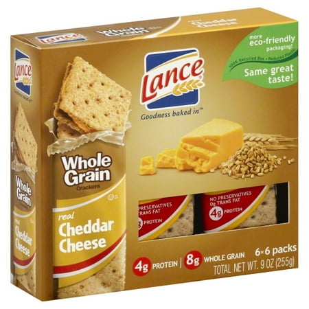 cheddar cheese lance whole grain sandwiches cracker count oz walmart