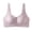 Purple, variant on SOOMLON Push up Bras for Women Plus Supportive Front Close Brassiere Panel Lift Zipper Bralettes Daily Sports Bras