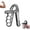 Gray, variant on Adjustable Grip Strength Trainer Hand Gripper for Grip Strength, Forearm & Wrist Strengthener, Hand Exerciser for Strength & 11-220Lbs(5-100KG)