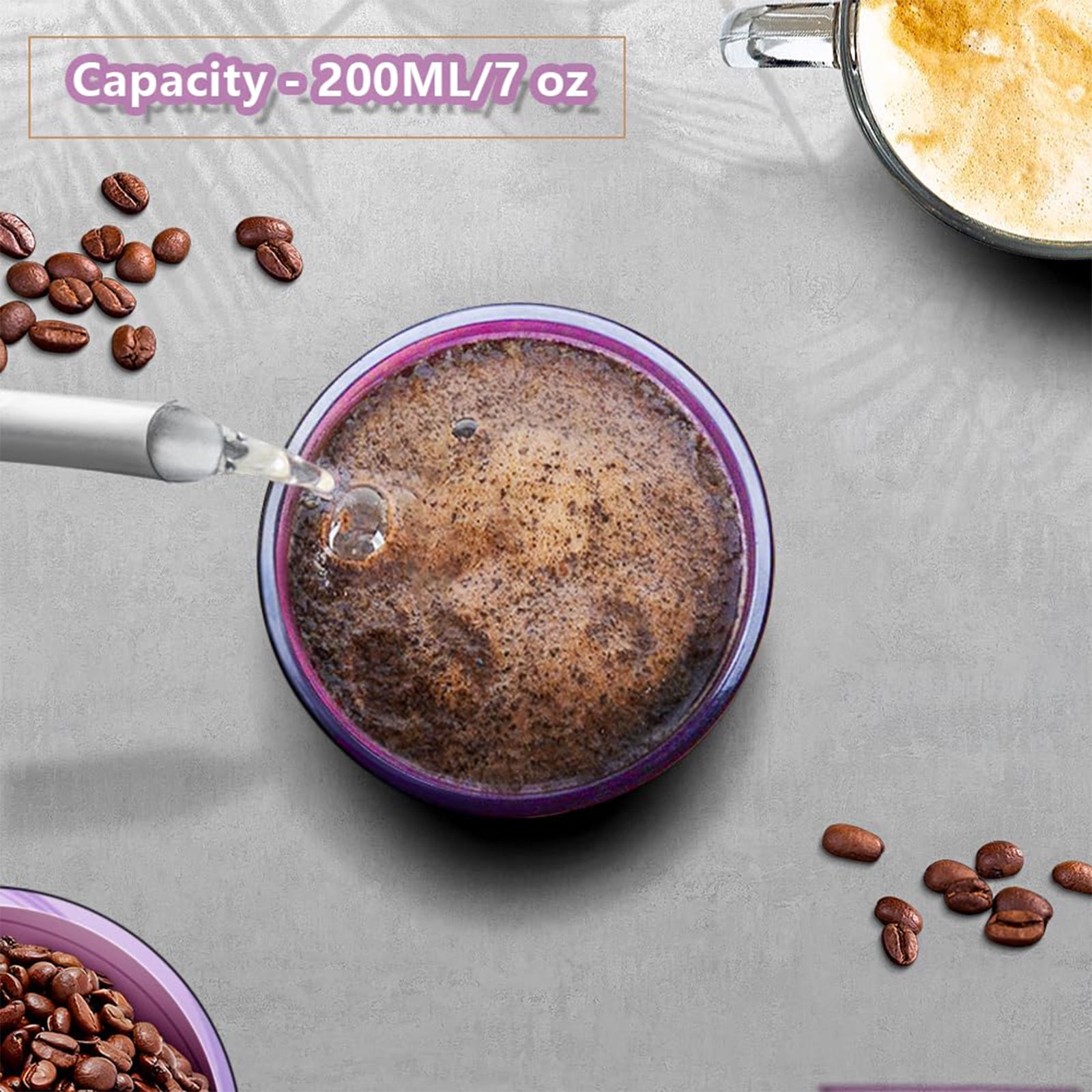 Set Of 6 200ml Clear Coffee Tasting Cups Heat Resistant Espresso Coffee Cupping Bowl Ceramic Brewing Tool For Baristas