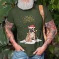 thumbnail image 3 of Frenchie Santa Xmas Merry Christmas French Bulldog TShirt, 3 of 6
