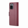 thumbnail image 4 of Funda tipo cartera Xiaomi Redmi Note 10 Pro Max con cierre magnético, RFID, tarjetero, soporte, carga inalámbrica, 4 of 5