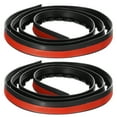 thumbnail image 1 of BRIGHTFUFU 2 rollos de tira de sellado automotriz burlete de coche tira de sellado para puerta de coche tira de sellado de huecos de ventana de goma para camiones coches SUV, 1 of 7