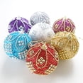thumbnail image 2 of Colgantes de bolas de Navidad antideformes con diamantes de imitación, poliestireno, regalo de vacaciones, bolas de Festival, colgantes, suministros para fiestas, 2 of 5