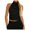 01 Black, variant on Womens Fashion Silk Satin Halter Tank Tops Going Out Camisole Tops Sleeveless Backless Cami Shirt