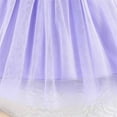 thumbnail image 7 of Placlothes Tutu Dress and Cute Tops with Skirt for Girls 2 Piece Outfits Little Girls and Big Girls Summer Fall Skirt Sets Solid Purple Birthday Bow Kids Size 18 Months, 7 of 7