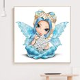 thumbnail image 2 of Cuadros Decorativos Taladro redondo completo 5D Diamond Painting DIY Big Eyes Doll Cartoon Art (B678) Wdftyju embutido en tela, 2 of 9