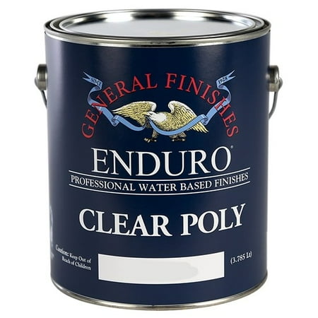 Pole Finish - General Finishes, Clear Poly, Satin, Quart