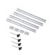 thumbnail image 5 of T Kit de control deslizante de pista para plantillas y accesorios de carpintería de alta resistencia Portable T Slot Mitre Track Jig Alta Fiabilidad Plateado, 5 of 9