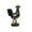Black, variant on HomeKingdee Rooster Garden Statue Outdoor,Indoor Resin Home Decor Figurines Decorations,Farm Animals Statue Yard Decorative Ornaments Outside,for Balcony,Patio,Lawn