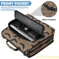 thumbnail image 6 of Leopard Bats Printed Zipper Binder with Handle&Shoulder Strap 2 inch 3 Ring 500+300 Sheet Capacity File Folder Organizer, 6 of 8