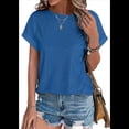 thumbnail image 1 of Tops de Corta para Mujer Azul XL, 1 of 8