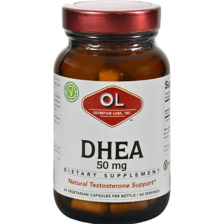 Olympian Labs DHEA - 50 mg - 60 Capsules végétarienne - (Paquet de 2)
