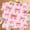 Color 4, variant on Mahjong Mat 31.5" x 31.5" Strawberry Rainbow Seamless Soft Pink Cute Pastel Hand Painted Nursery Non-Slip Noise Reduction American Mahjong Tiles Table Cover for Dominoes Poker Card Board Games Gift