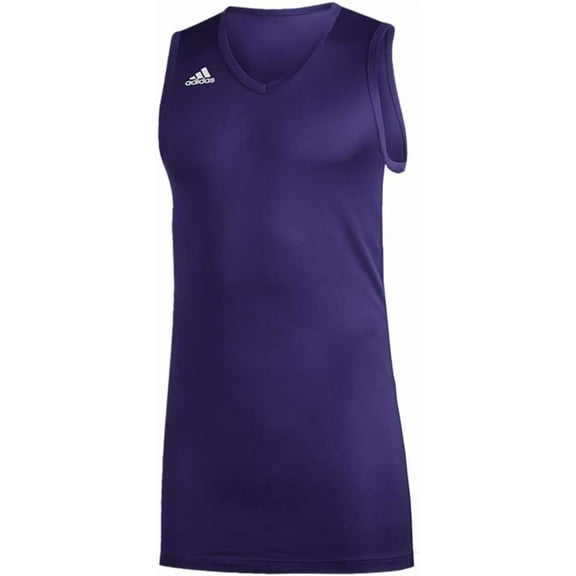 adidas Team N3xt Prime Game Jersey - Men's Basketball L Team Collegiate Purple/White