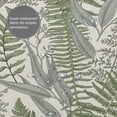 thumbnail image 3 of Extra Long Sage Green Leaves Shower Curtain, Tall Plant Bathroom Shower Curtains, Waterproof Fabric Botanical Shower Curtain, 72 x 84 Inch, 3 of 8